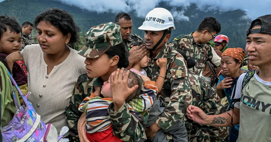 The human impact of flooding in Nepal